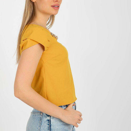 Chic Jeweled Lakerta Top