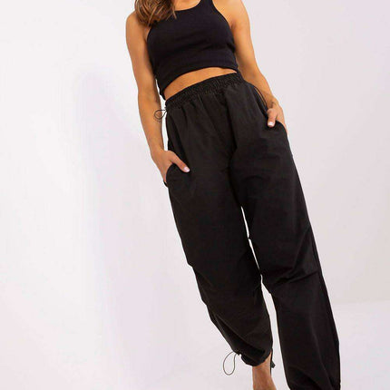 Women's Adjustable Fit Parachute Trousers - Stylish Casual Wear