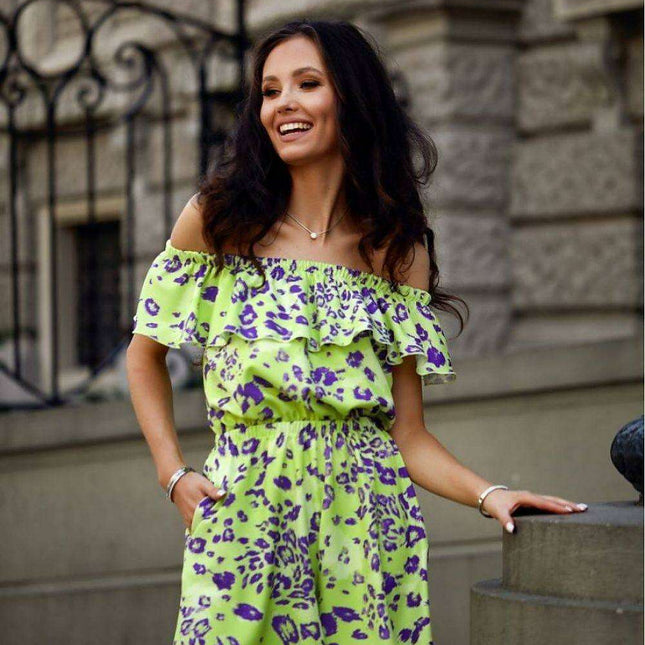 Boho Chic Spanish Neckline Jumpsuit