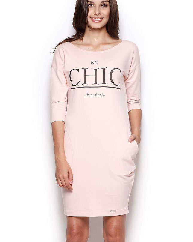 Sporty Chic Kimono Sleeve Dress - Essential by Figl