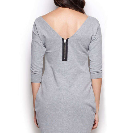 Stylish Comfort: Printed Kimono Sleeve Dress with Pockets