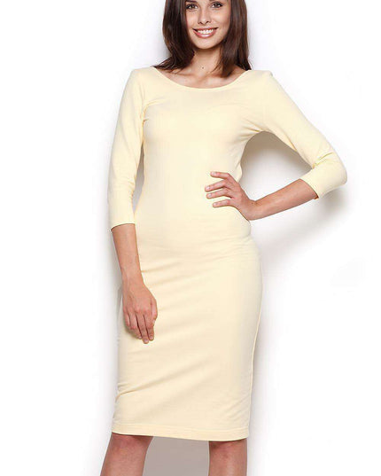 Timeless Charm Boat Neck Midi Dress - Women's Knitwear Collection