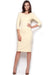 Elegant Aura Boat Neck Midi Dress - Women's Knitwear Collection
