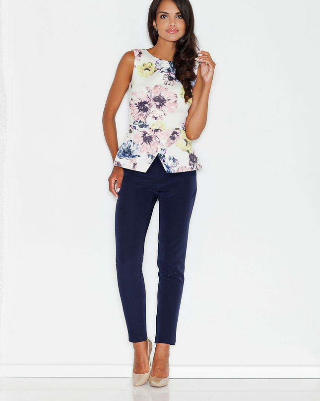 Elegant Women's Tailored Trousers - Figl's Chic Style Enhancement