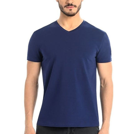 Stylish White Cotton Men's T-Shirt with Unique Shoulder Design - Très Elite