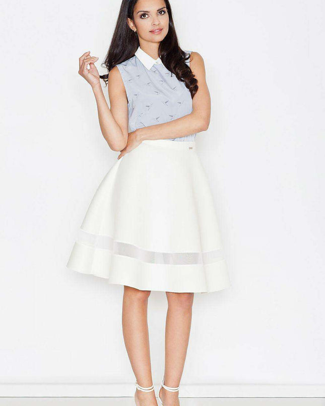Elegant Sheer Knit Skirt: A Touch of Sophistication for Your Wardrobe