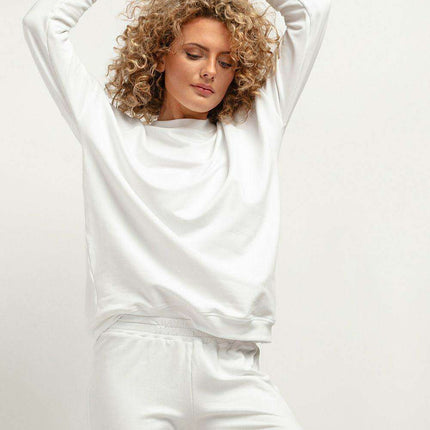 Sophisticated Stand-Up Collar Knit Pullover