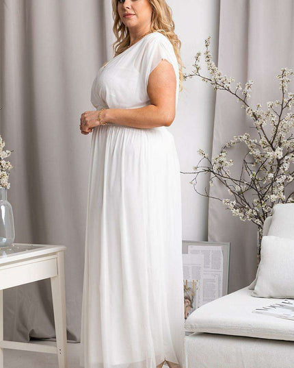 Chic Plus Size Manuela Maxi Dress for Curvy Beauties