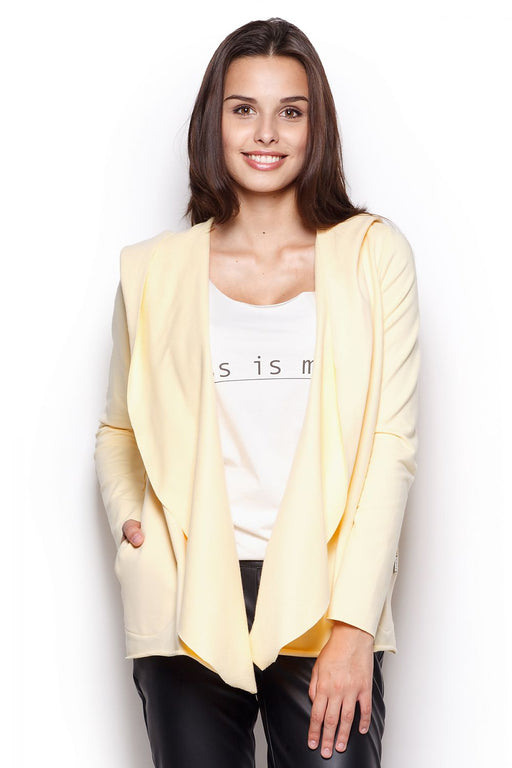 Casual Hooded Cotton Sweatshirt with Asymmetrical Front - Summer Collection