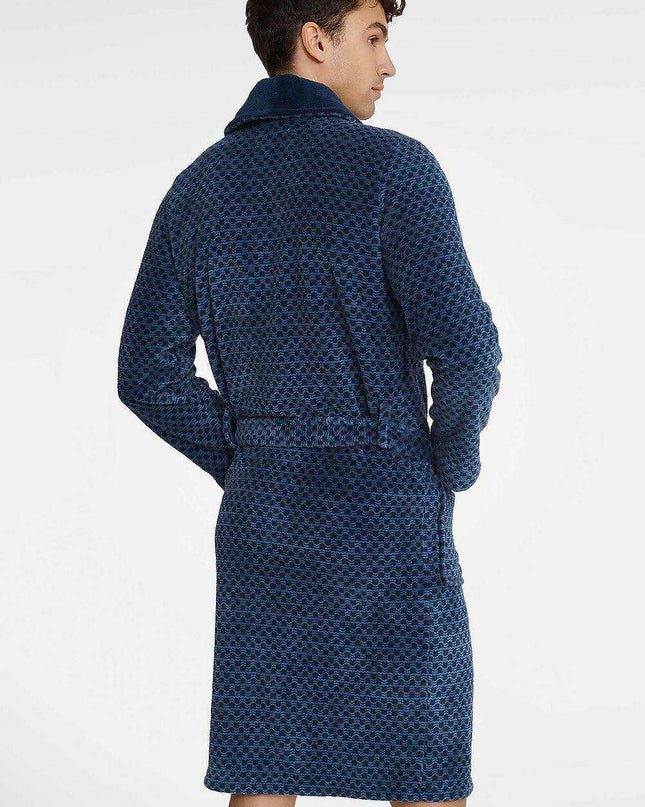 Henderson Men's Stylish Classic Bathrobe with Distinctive Design