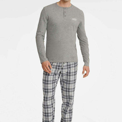 Charming Men's Graphic Sleepwear Set