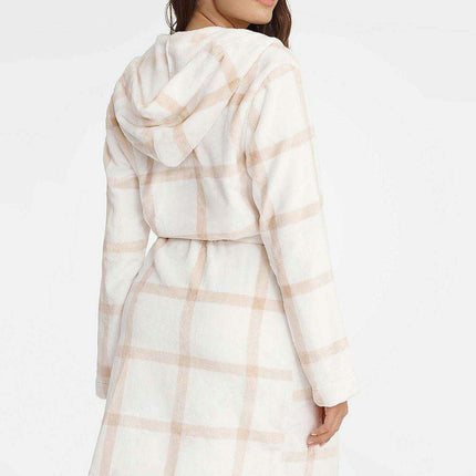 Chic Printed Hooded Robe for Women by Hendersize