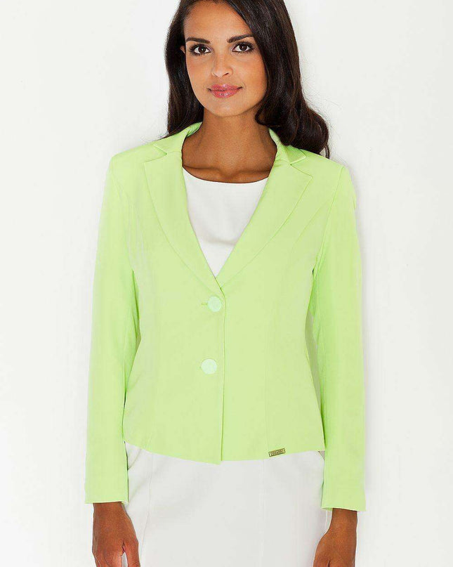 Elegant Luxe: Tailored Blazer in Premium Fabric
