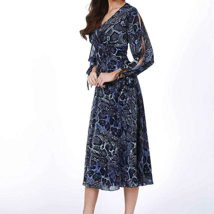 Timeless Elegance Chiffon Midi Dress - Perfect for Any Occasion