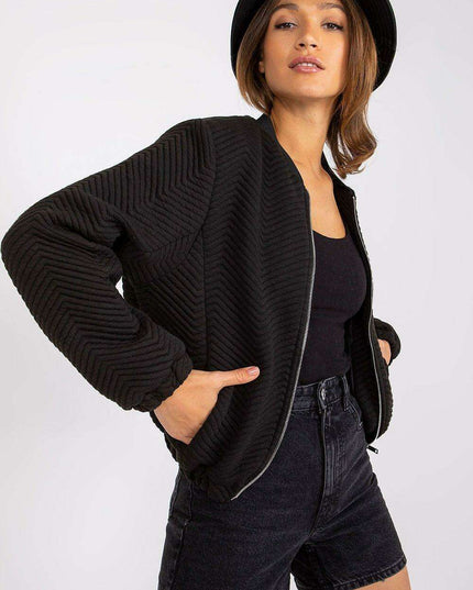 Rue Paris Chic Black Denim Jacket for Women Everyday Style