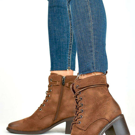 Chic Eco-Friendly Suede Ankle Heels