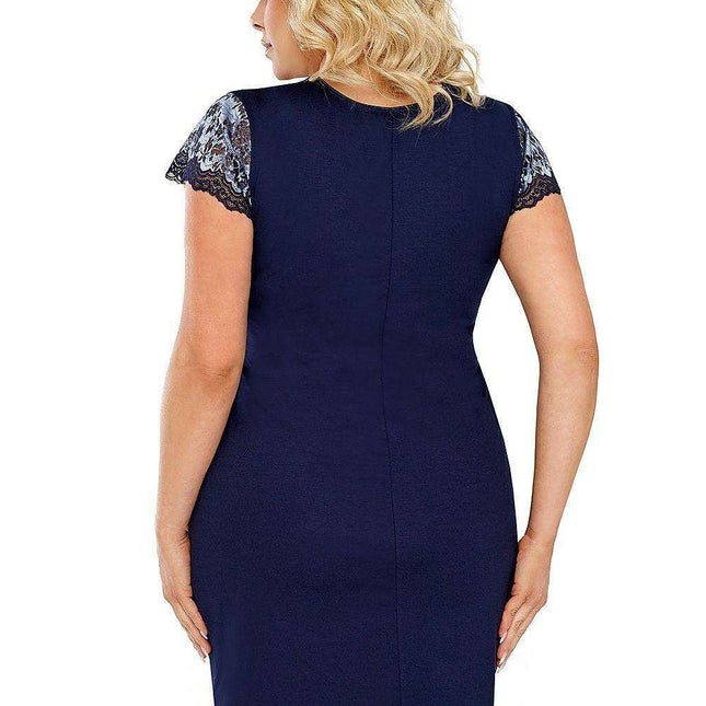 Enigmatic Elegance Plus Size Nightshirt