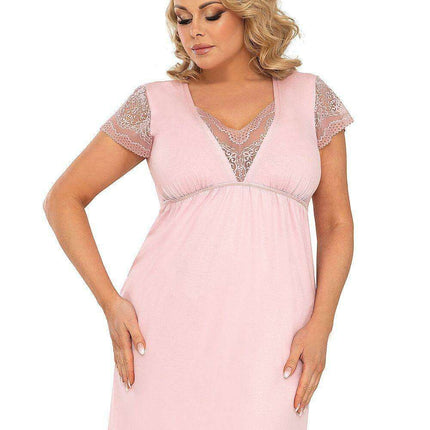 Elysian Lace Nightshirt Donna: The Pinnacle of Sleep Sophistication