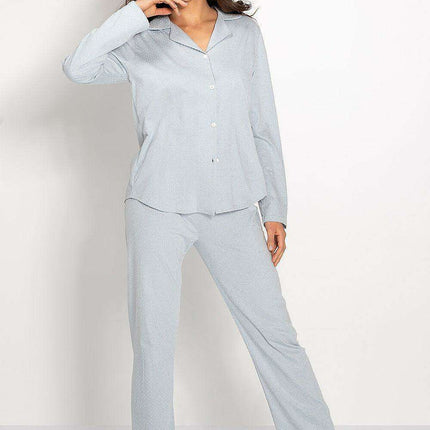 Elegant Polish Nursing Pajama Set for Cozy Breastfeeding