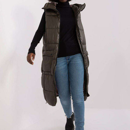 Stylish Insulated Hooded Vest for Cozy Fall and Winter Fashion