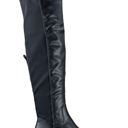 Elite Luxe Musketeer Leather Boots