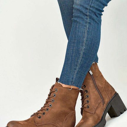 Fur-Lined Stylish Stiletto Boots by PRIMO