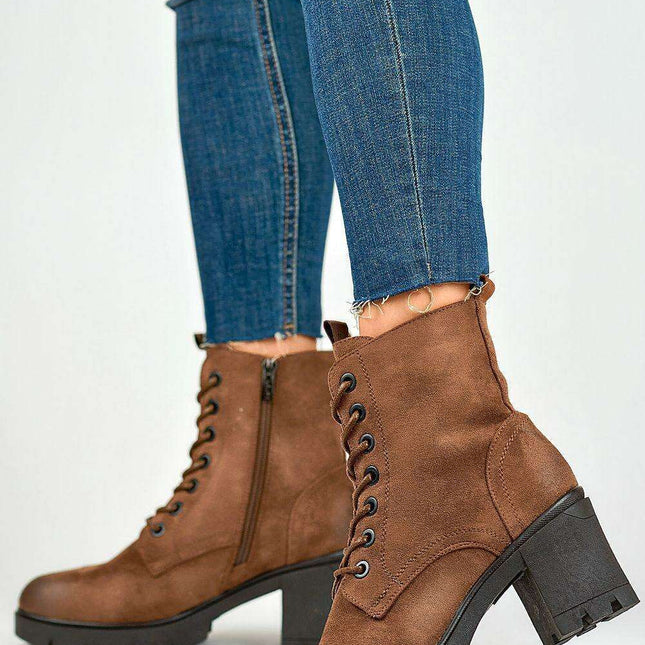 Fur-Lined Stylish Stiletto Boots by PRIMO