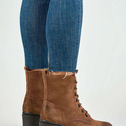 Fur-Lined Stylish Stiletto Boots by PRIMO