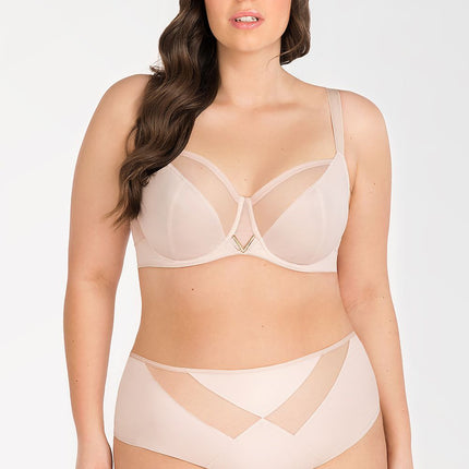 Gorsenia Lingerie Women's Comfortable Lace Trim Panties - Soft & Breat