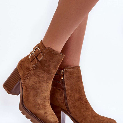 Heel boots model 185329