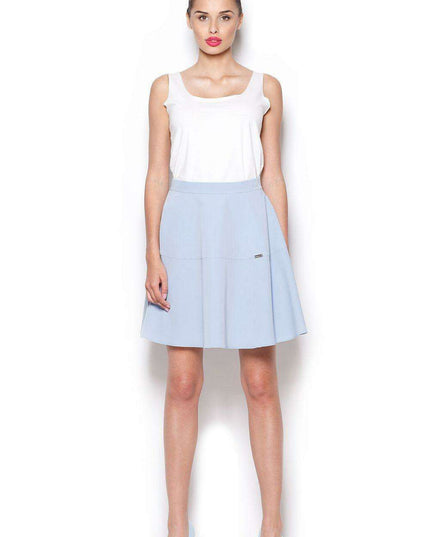 Elegant Ruffled Circle Skirt - Effortless Style for Any Occasion