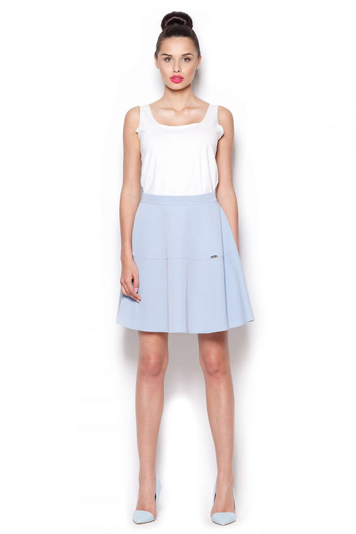Ruffled Flared Circle Skirt - Effortlessly Chic for Every Event