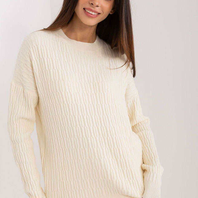 Elegant Textured Women's Jumper