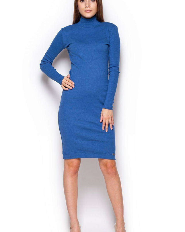 Cozy Elegance Ribbed Turtleneck Dress - Your Winter Wardrobe Staple
