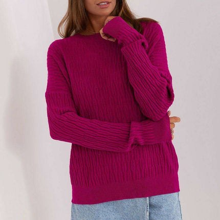 Elegant Textured Women's Jumper