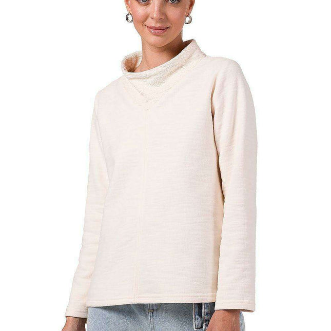 Chic Comfort Turtleneck Knit Sweater