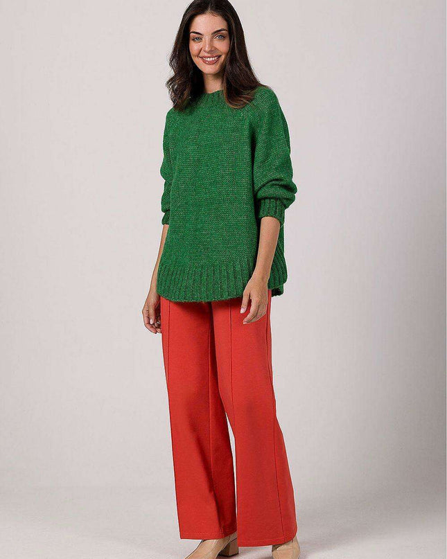 Cozy Batwing Knit Sweater