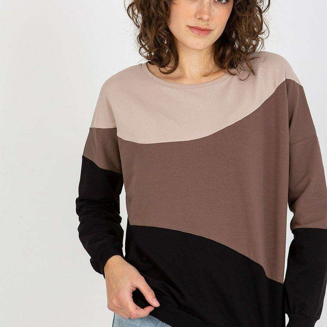 Vibrant Cotton Blend Fashion Sweatshirt