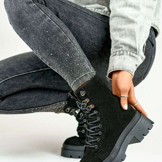 Chic Comfort Suede Ankle Boots