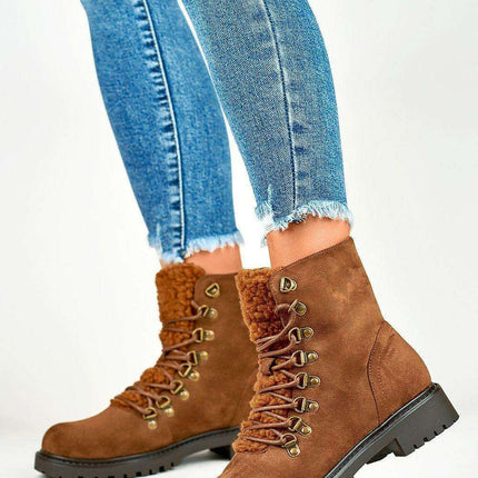 Chic Cocoa Suede Ankle Boots