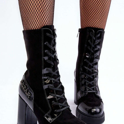 Heel boots model 186241