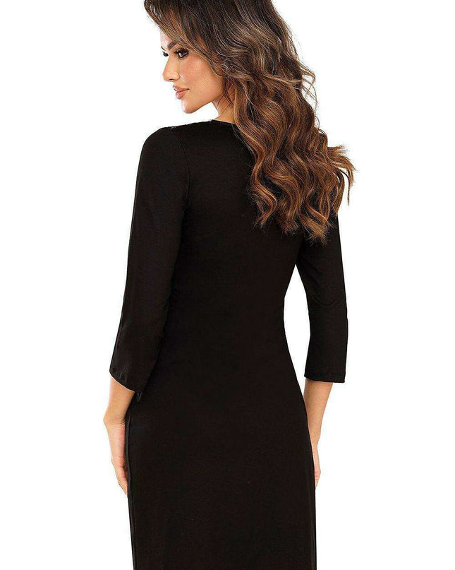 Lace-Embellished Elegance Women's Sleep Shirt