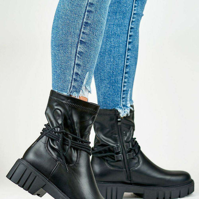 Chic Eco-Suede Ankle Booties for Cozy Comfort