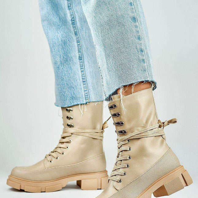 Eco-Friendly Chic Leather Ankle Boots for Fall and Winter