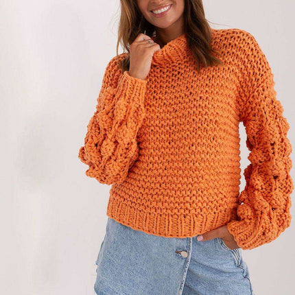 Elegant Puff-Sleeve Sweater