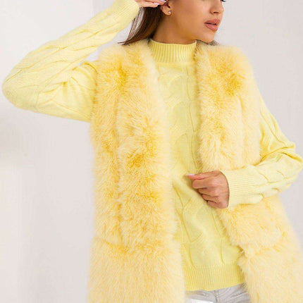 Plush Elegance: Luxurious Faux Fur Vest