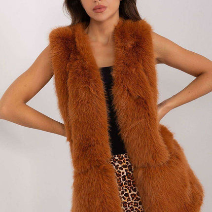 Plush Elegance: Luxurious Faux Fur Vest