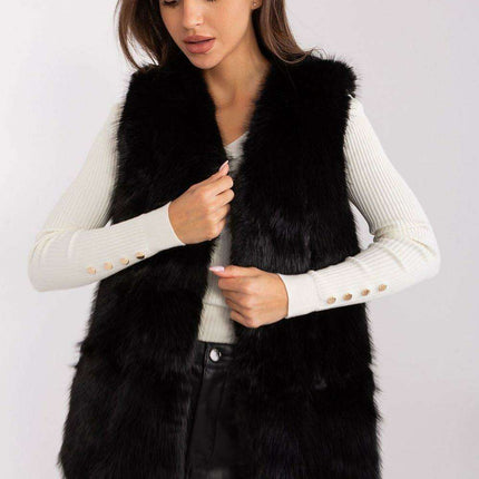 Plush Elegance: Luxurious Faux Fur Vest