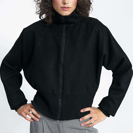 Sophisticated Herringbone Urban Coat Modern Wardrobe