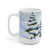 Festive Season Fox Design Ceramic Mug